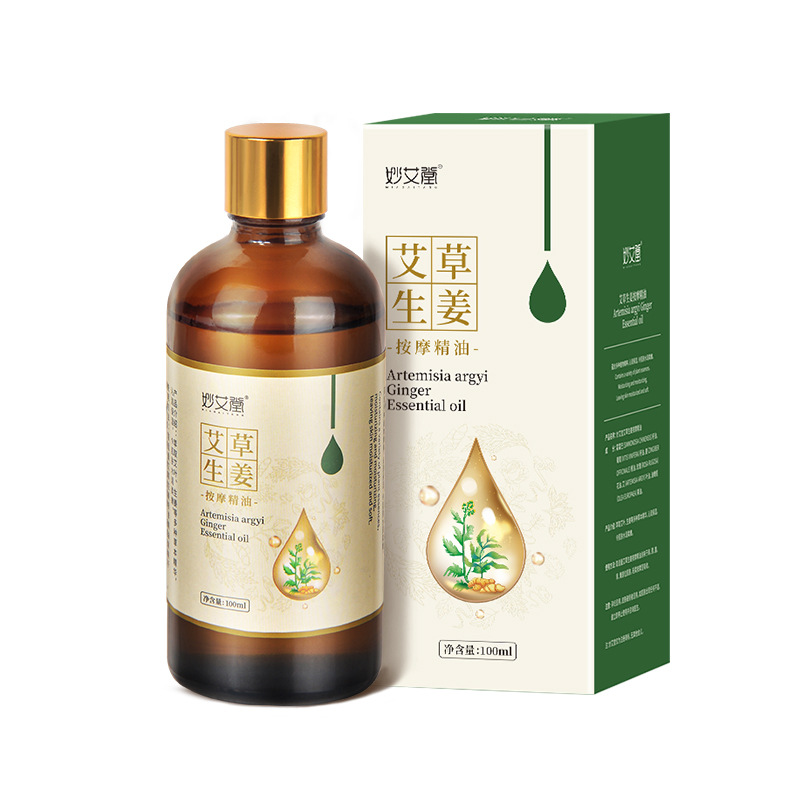 100 ml Mugwort & Ginger Massage Oil supplier reference; English product details follow