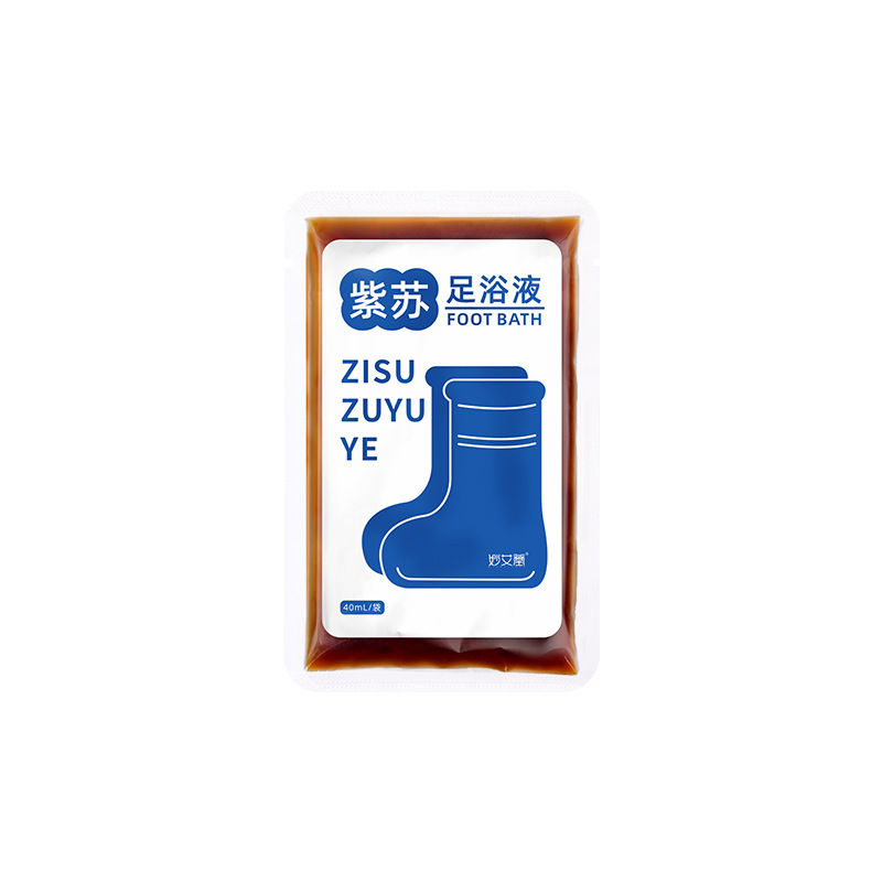 40 ml Mugwort & Perilla Foot Bath Liquid supplier reference; English product details follow