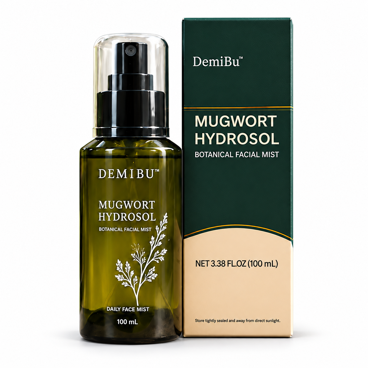 DemiBu Mugwort Hydrosol Facial Mist, 100 mL — DemiBu product imagery