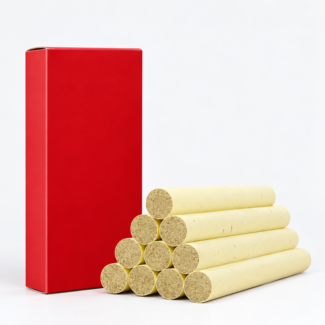 Mugwort Paper Moxa Rolls — 18 × 200 mm, 10 per Box supplier product reference