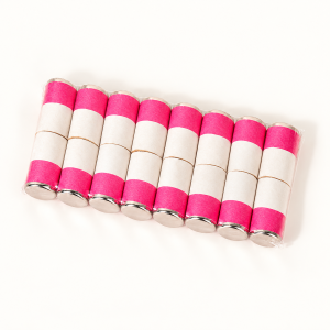 Metal-Cap Safflower-Themed Moxa Cones — 16 per Strip supplier product reference