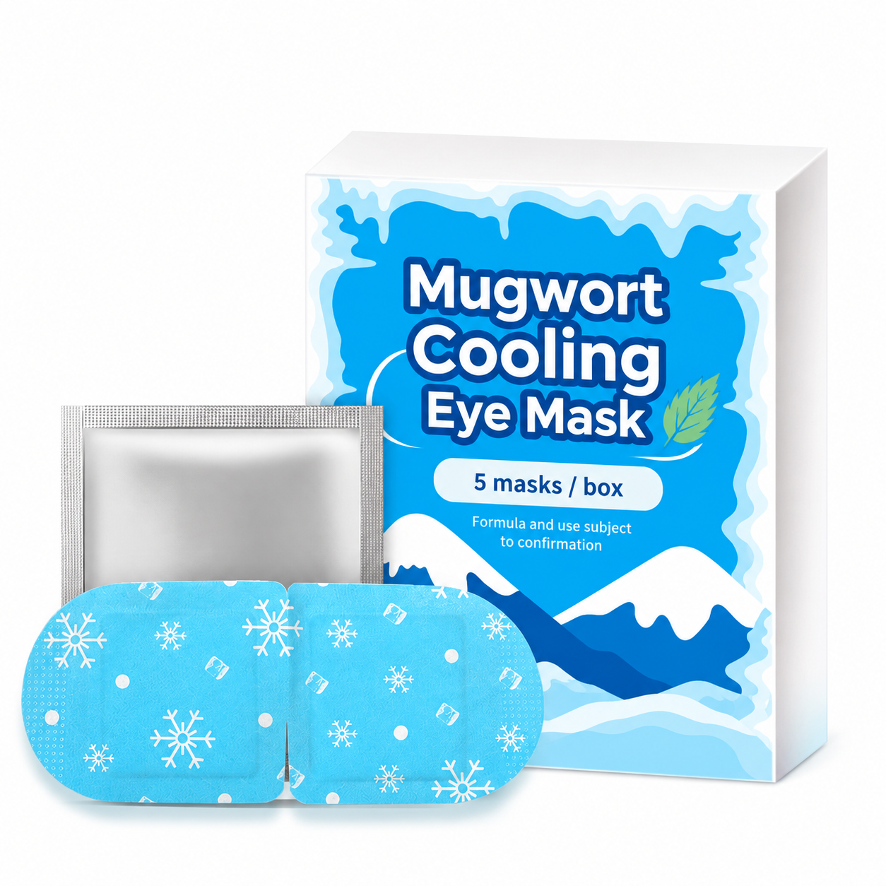 Mugwort Cooling Eye Mask — 5 Masks per Box source-backed reference