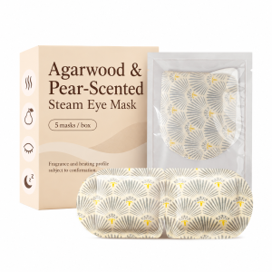 Agarwood & Pear-Scented Steam Eye Mask — 5 per Box source-backed reference