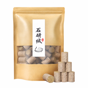 Stone-Ground Moxa Cylinders — 18 × 27 mm, 70 per Bag source-backed reference