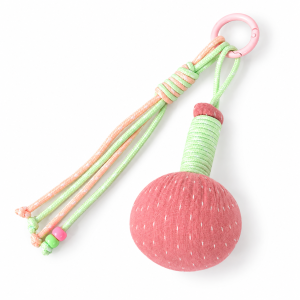 Mini Botanical Wellness Hammer Keychain — Pink source-backed reference