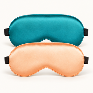 Double-Sided Satin-Like Sleep Eye Masks — Two Color References source-backed reference