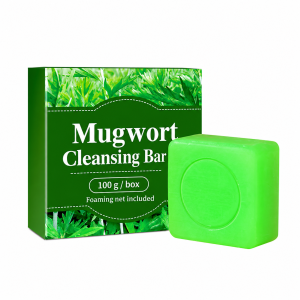 Mugwort Cleansing Bar — 100 g with Foaming Net source-backed reference