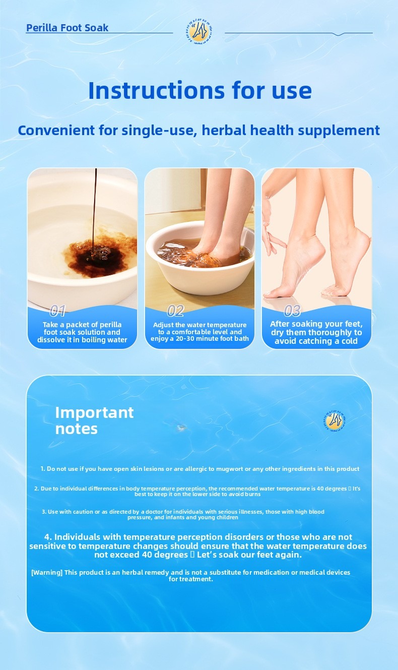 Three-step instructions and important notes