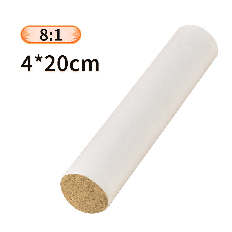 Option 2: 8:1 ratio moxa roll in white cotton paper, 40 x 200 mm. Source option photo.