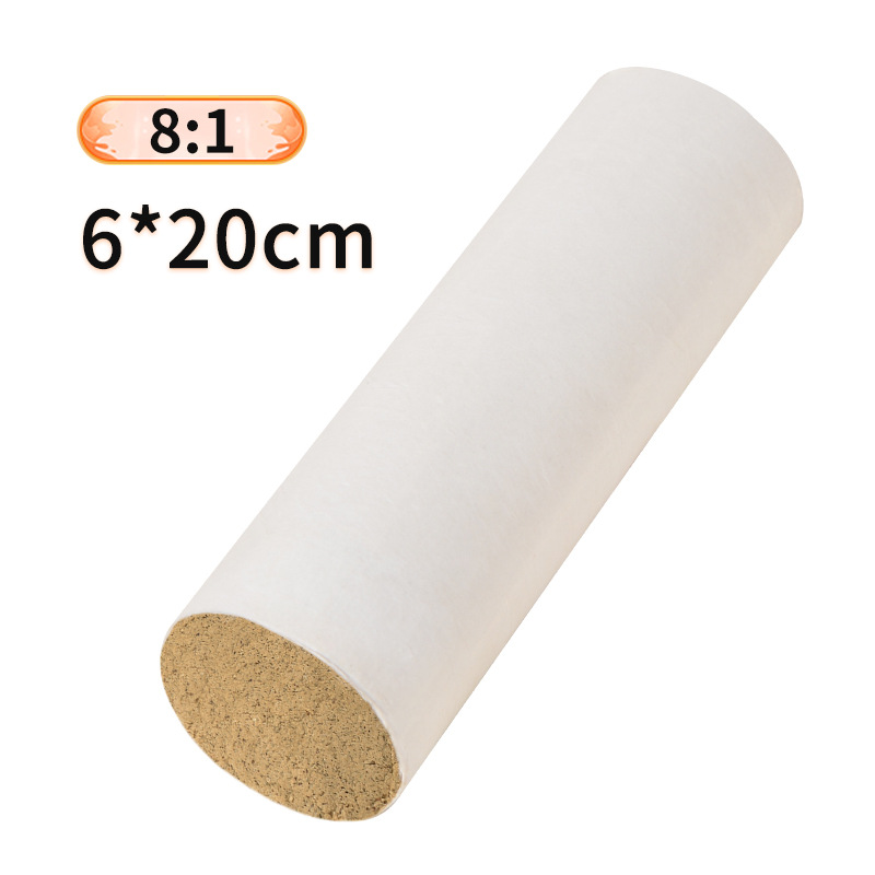 Option 21: 8:1 ratio moxa roll in white cotton paper, 60 x 200 mm. Source option photo.