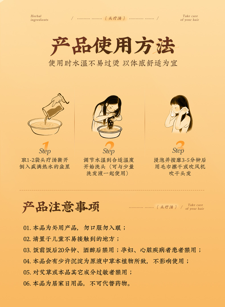 Original seller dilution, rinsing, drying and caution panel