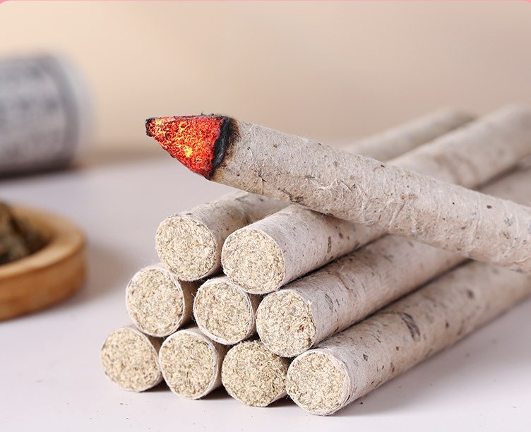Moxa rolls, 1.8 cm diameter