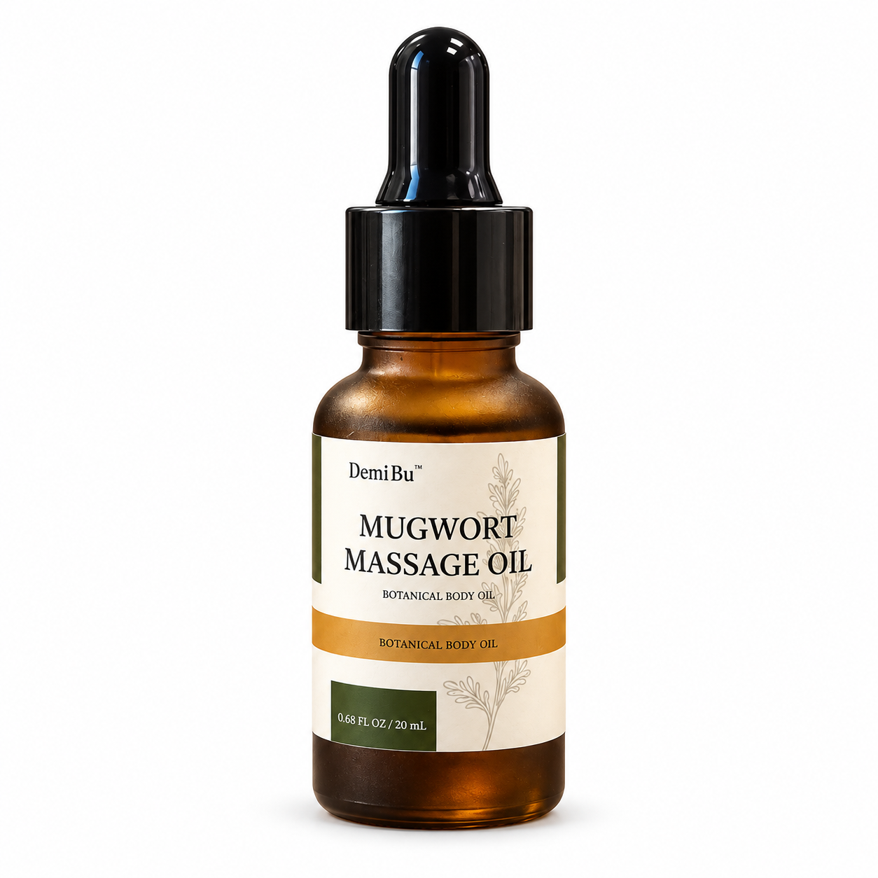 DemiBu Mugwort Massage Oil, 20 mL — DemiBu product imagery
